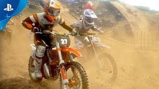 MXGP 3 The Official Motocross Video Game  Customization Trailer  PS4 [upl. by Niroc]