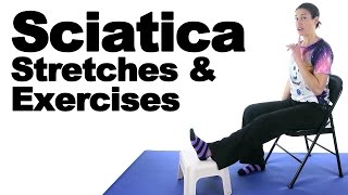 Sciatica Stretches amp Exercises  Ask Doctor Jo [upl. by Anina]