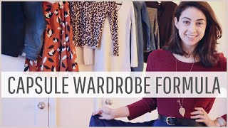 How To Put Together a Capsule Wardrobe For Beginners [upl. by Eynaffit]