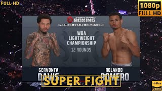 GERVONTA DAVIS USA vs ROLANDO ROMERO USA SUPER FIGHT [upl. by Pik369]