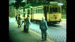 SchmalspurStraßenbahnen in KarlMarxStadt Auf schmaler Spur durch die Stadt [upl. by Suryt]