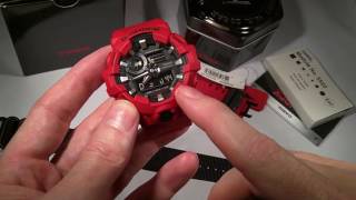 Casio GShock GA700 GA700 wrist watch First Look demo review of functions [upl. by Verla]