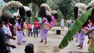 Dharmaraj Puja Dhaker Bajna [upl. by Goodson]