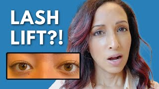 Are Lash Lifts Dangerous Eye Doctor Investigates [upl. by Sweyn]