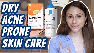 How to TREAT ACNE WHEN YOU HAVE DRY SKIN Dr Dray [upl. by Erminna]