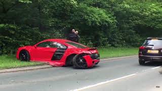 Audi Crash Compilation les moments les plus choquants [upl. by Eenhpad26]