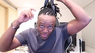 KSI Shows his Forehead [upl. by Naneik]