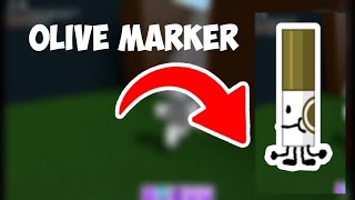 How to Get The “Olive Marker”  ROBLOX FIND THE MARKERS [upl. by Columbus]