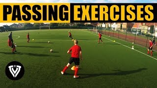 Passing Exercises  Football Training  U11  U12  U13  U14  Thomas Vlaminck [upl. by Emmalyn]