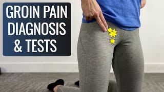 Top 3 Groin Pain Self Tests and Diagnosis SURPRISE [upl. by Micah]