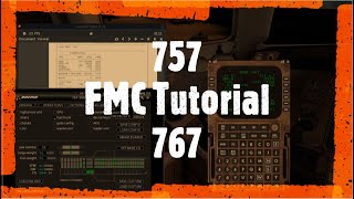 X Plane 11  757 and 767 FMC Tutorial  Delta Airlines Flight Factor How To [upl. by Allyson647]