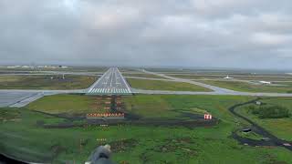 Landing at Keflavik Airport Iceland [upl. by Ez]