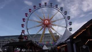 Riesenrad Willenborg  AußenansichtOffride Leipzig  Eistraum 2020 [upl. by Cudlip]