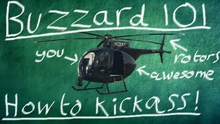 GTA online guides  How to fly the Buzzard like a pro [upl. by Enrika]