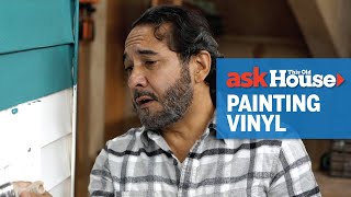 How to Paint Vinyl Siding  Ask This Old House [upl. by Clower114]