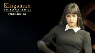 SOFIA BOUTELLA as Gazelle in Kingsman The Secret Service [upl. by Chainey]