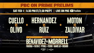 Benavidez vs Morrell PRELIMS  BenavidezMorrell [upl. by Aurelio]