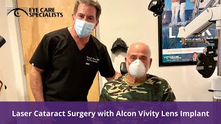 LaserAssisted Cataract Surgery with Alcon Vivity Lens Implant  1st in Pennsylvania [upl. by Cam185]