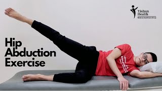 Physiotherapy at Home  Hip Abduction Exercise [upl. by Noseyt]