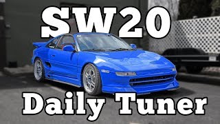 1992 Mk2 Toyota MR2 SW20 Gen 2 Turbo Swap Daily Tuner by Prime Regular Car Reviews [upl. by Sivet]