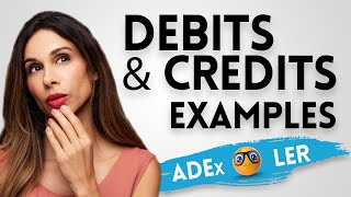 PROPERLY Record Debits and Credits with Examples EASIEST Method [upl. by Dhiman]