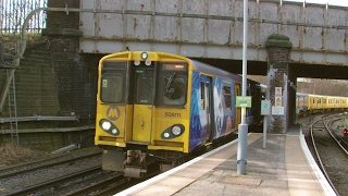 Half an Hour at 216  Birkenhead North Station 1022017  Class 507 508 terminus [upl. by Ynahteb]