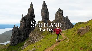 Top 10 Places To Visit In Scotland [upl. by Ateiram]