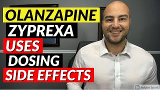 Olanzapine Zyprexa  Pharmacist Review  Uses Dosing Side Effects [upl. by Ora]