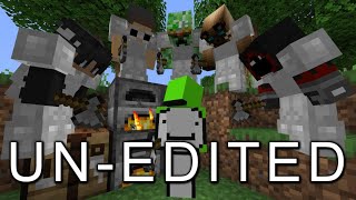 UNCUT Minecraft Manhunt VS 5 Hunters [upl. by Isabeau]