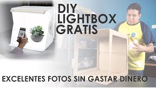 Tutorial como hacer una CAJA DE LUZ para fotografía de producto DIY Photo Box [upl. by Lizette419]