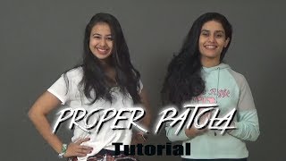 Proper Patola Tutorial  Team Naach Choreography [upl. by Ahsilet]