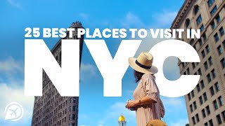 25 Best places to visit in NEW YORK CITY [upl. by Jaimie]