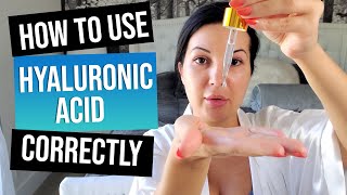 How to use Hyaluronic Acid serums correctly  Skincare by Fenya  Guidance to Glow [upl. by Einnim]