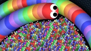 Slitherio AI 260000 Score Epic Slitherio Gameplay [upl. by Shirk898]