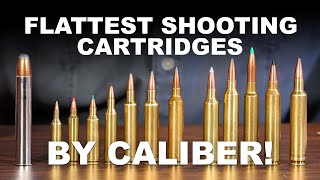 Flattest Shooting Cartridges by Caliber [upl. by Behnken]