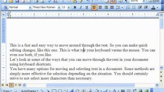 Word 2003 Tutorial Overtype Mode Microsoft Training Lesson 213 [upl. by Felix]