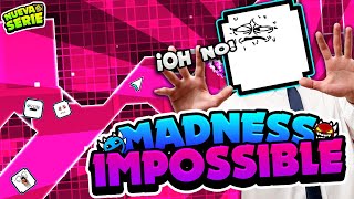 ¡¡¡NUEVO NIVEL EXTREMO IMPOSSIBLE MADNESS DE GEOMETRY DASH [upl. by Ettener140]