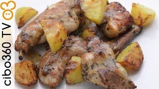 Coniglio al forno con patate [upl. by Bren]