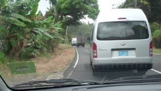 Driving in St Lucia [upl. by Yniar]