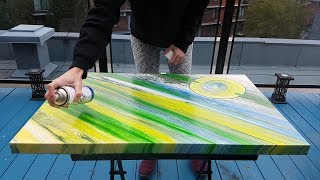 How to Spray Varnish an Acrylic Painting [upl. by Iduj701]