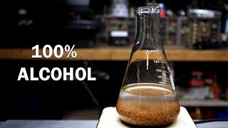 How to make anhydrous ethanol 100 alcohol [upl. by Nauqal780]