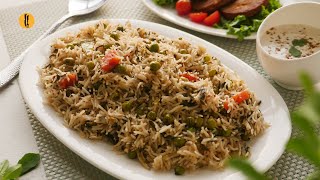 Methi Matar Pulao  Rice Recipe By Food Fusion [upl. by Amak]