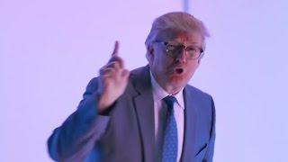 Donald Trumps Awkward quotHotline Blingquot Parody On SNL [upl. by Namajneb224]