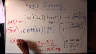 Vancomycin Dosing [upl. by Moorefield]