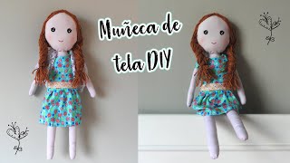 COMO HACER UNA MUÑECA DE TELA👧 MANUALIDADES DIY [upl. by Liebman]