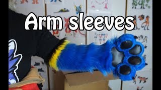 Tutorial 13 Arm Sleeves for Fursuits [upl. by Miahc991]