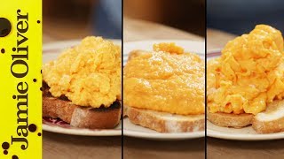 How To Make Perfect Scrambled Eggs  3 ways  Jamie Oliver [upl. by Selmner540]