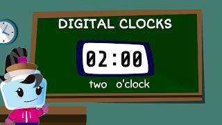 How to Tell and Write Time Digital and Analog Clocks  1st Grade Math 1MD3 [upl. by Anoif504]