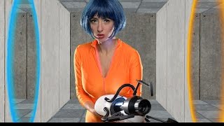 Space Girl Plays Portal  Lauren Francesca [upl. by Valentina]