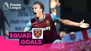 Phenomenal West Ham United Goals  Noble Anderson Payet  Squad Goals [upl. by Citron183]